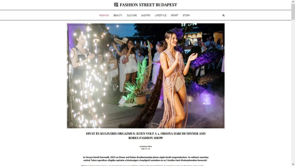fashionstreetbp screenshot 2023 - Bespoke event and bridal wear, robes and kimonos